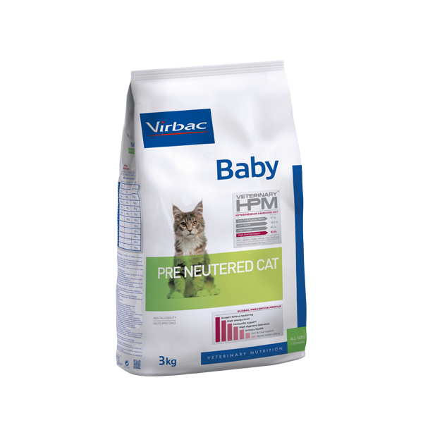 Virbac Baby Pre Neutered Cat 1.5 kg