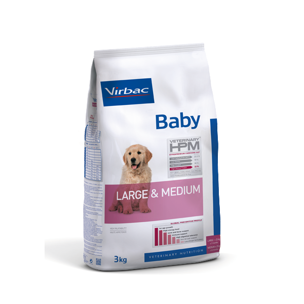 Virbac Baby Dog Large Medium 3 kg