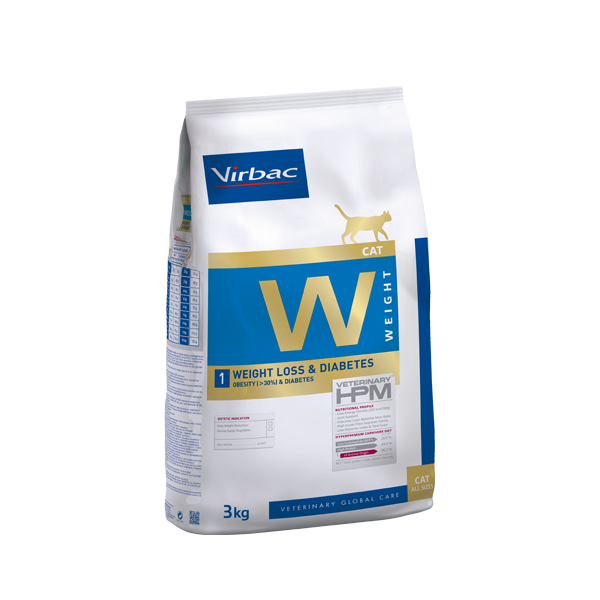 Virbac Weight Loss & Diabetes-1 Cat  1.5kg