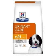 Hılls Urinary Care C/D Multicare Tavuklu Köpek İdrar Bakımı 4 Kg skt:12/25