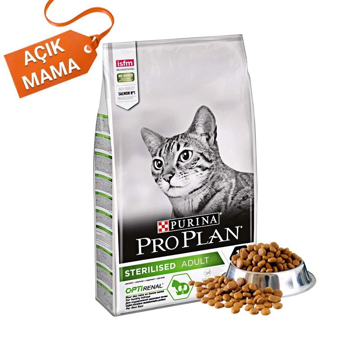 Pro Plan Sterilised Somonlu Kısır Kedi Maması 1 kg Açık Mama