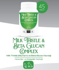 Natur Milk Thistle & Beta - Glucan Complex Destekleyici 45 Tablet