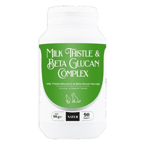 Natur Milk Thistle & Beta - Glucan Complex Destekleyici 90 Tablet skt:31/10/2024