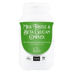 Natur Milk Thistle & Beta - Glucan Complex Destekleyici 90 Tablet skt:31/10/2024