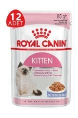 Royal Canin Kitten Instinctive In Jelly Yavru Kedi Jel Konservesi 12 Adet 85 gr