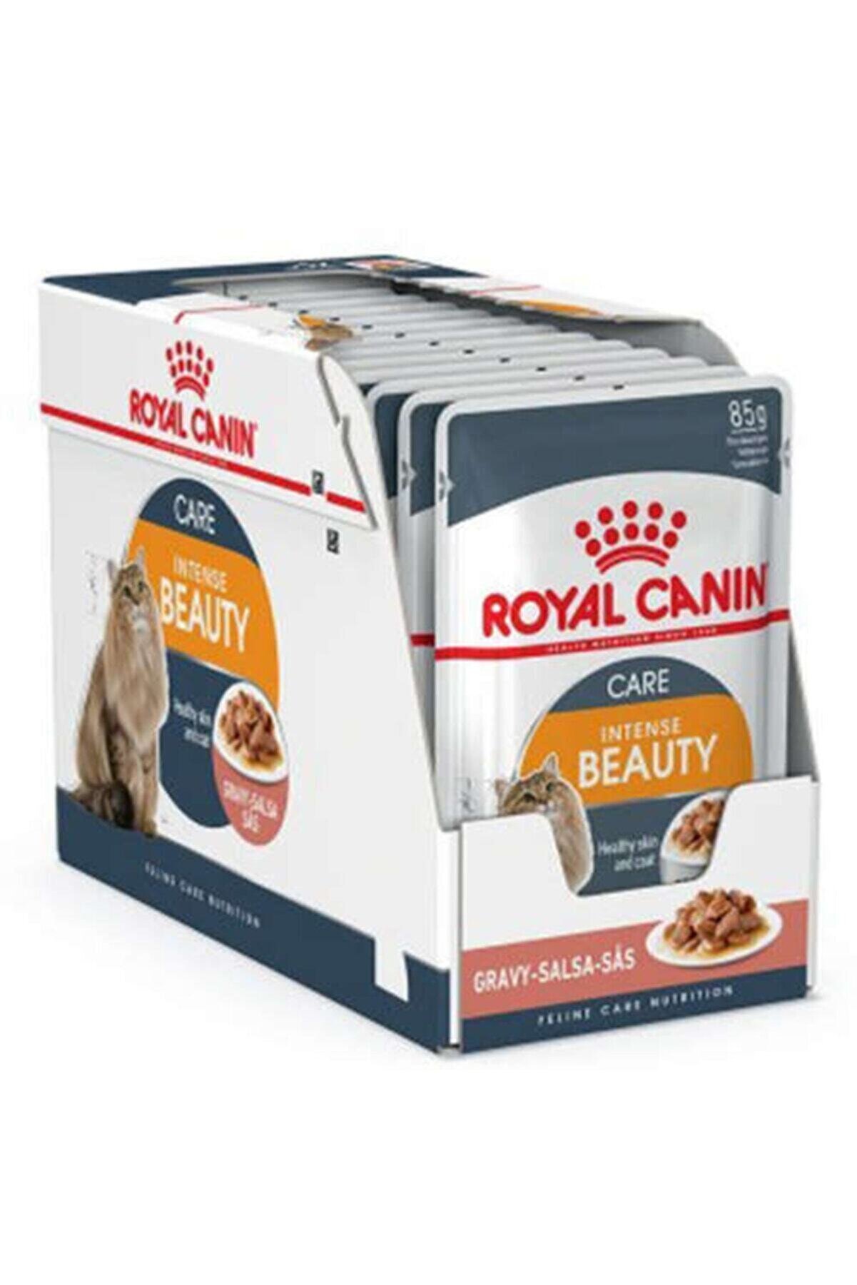 Royal Canin Gravy Intense Beauty Kedi Maması 85 gr 12 Adet