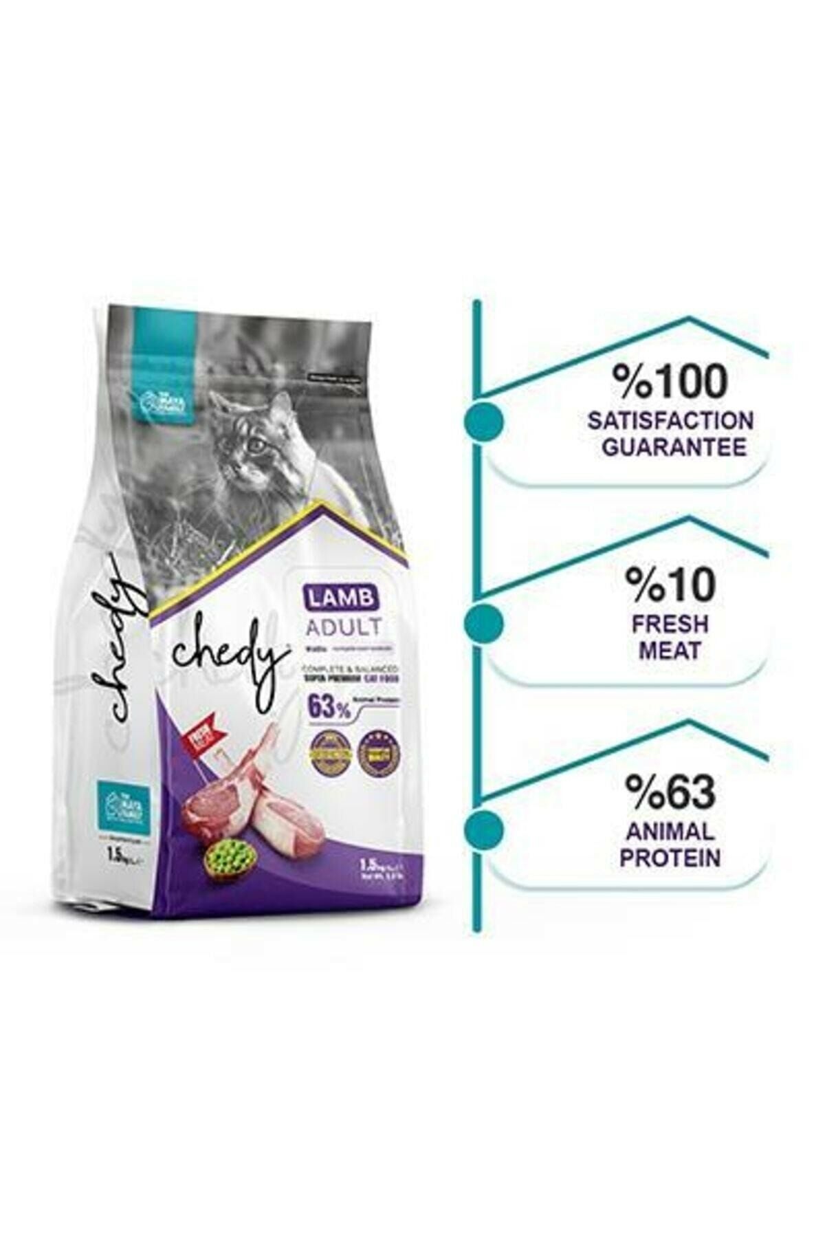 Chedy Lamb Adult Cat 10 Kg