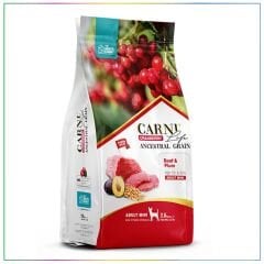 Carni Life Kızılcık Sığır Etli ve Erikli Mini Irk Yetişkin Köpek Maması 2.5 Kg