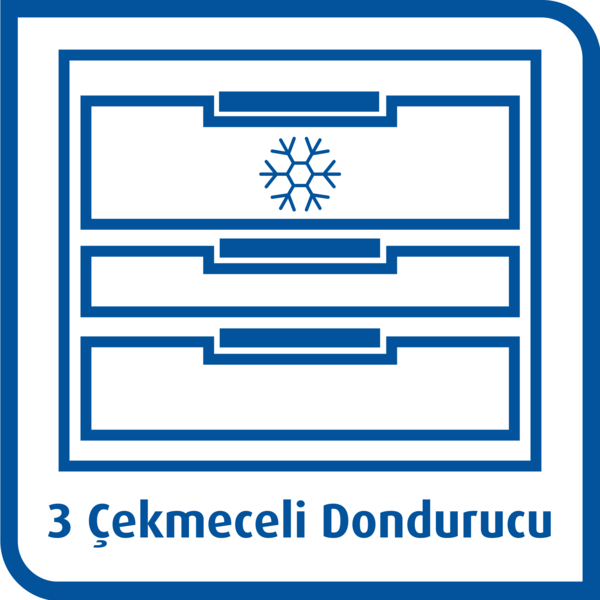 BD3076ICAP Alttan Donduruculu Buzdolabı 186 x 75 cm Kolay temizlenebilir