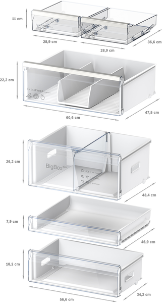 BD3076WCAP Alttan Donduruculu Buzdolabı 186 x 75 cm Beyaz