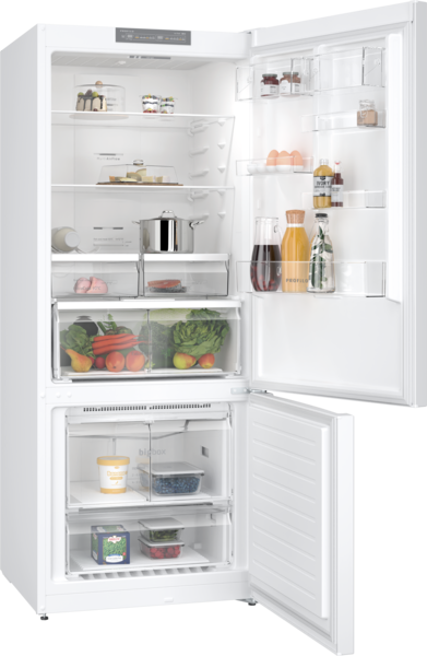 BD3076WEVN Alttan Donduruculu Buzdolabı 186 x 75 cm Beyaz