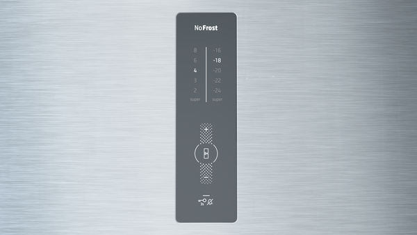 BD2186IFAN Üstten Donduruculu Buzdolabı 186 x 86 cm Kolay temizlenebilir Inox