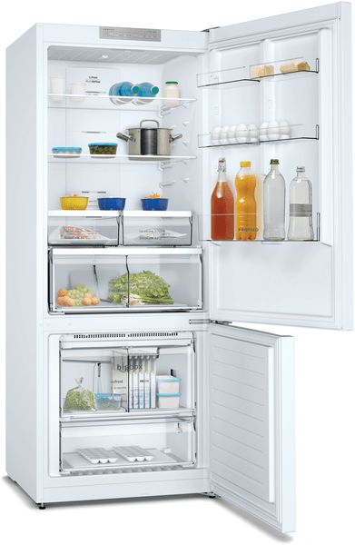 BD3076WFVN Alttan Donduruculu Buzdolabı 186 x 75 cm Beyaz