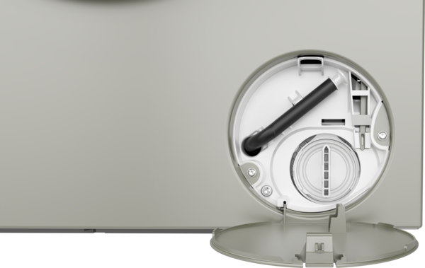 CGA142ZXTR Çamaşır Makinesi 9 kg 1200 dev./dak., Gümüş