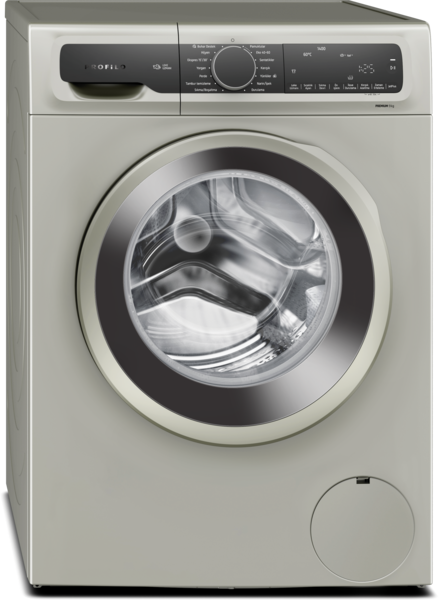 CGA244ZXTR Çamaşır Makinesi 9 kg 1400 dev./dak., Gümüş