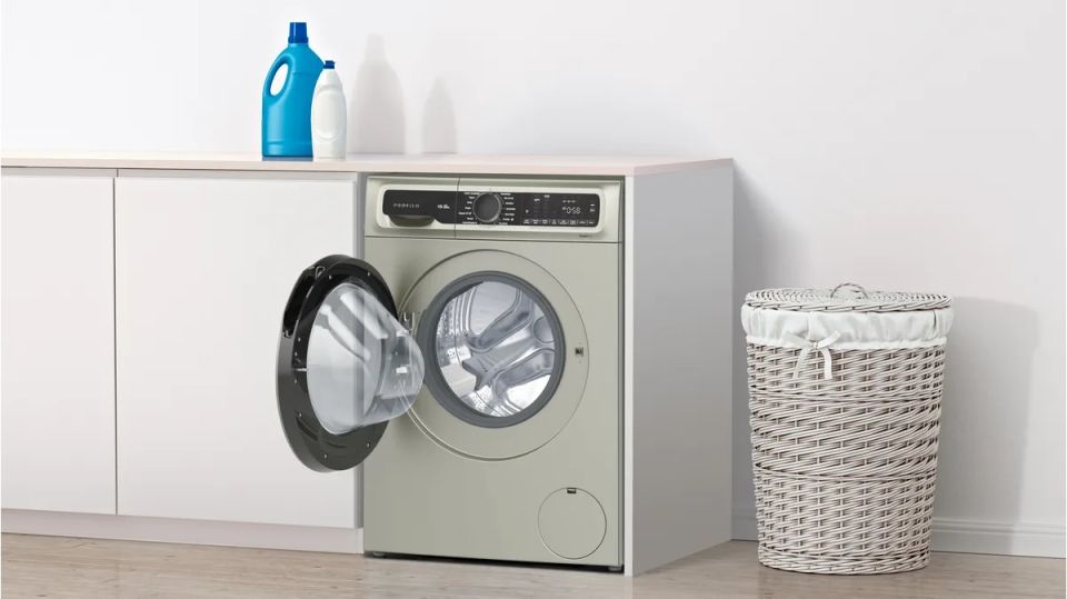 CGA242XSTR Çamaşır Makinesi 9 kg 1200 dev./dak., Gümüş