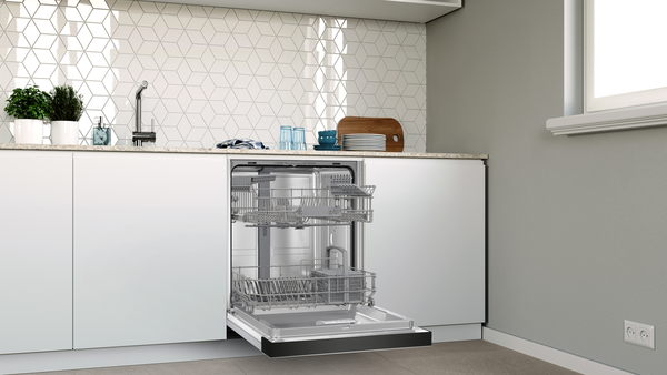 BMA4451E3 Yarı Ankastre Bulaşık Makinesi 60 cm Çelik