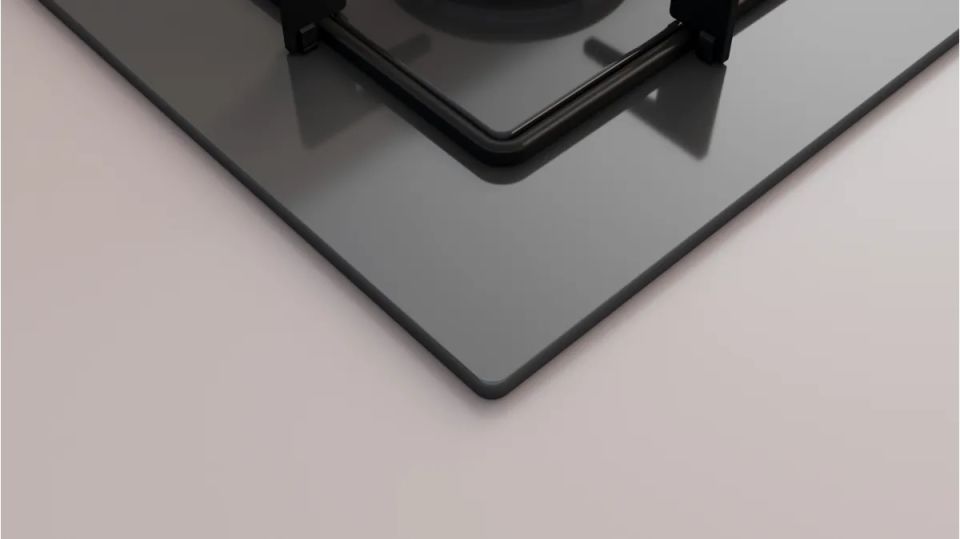 OE36P9P10D Gazlı Ocak 60 cm Sert cam, Gri
