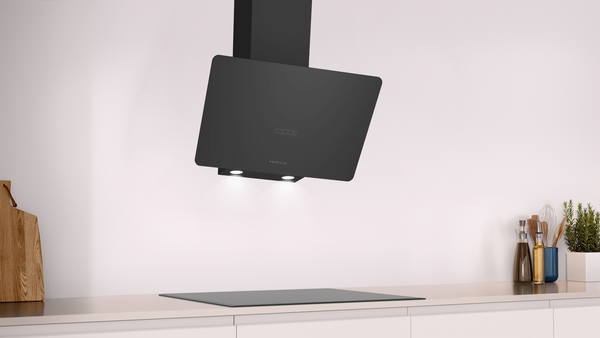 DVK6J469 Duvar Tipi Davlumbaz 60 cm Siyah Cam