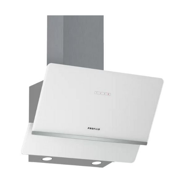 DVK6J621 Duvar Tipi Davlumbaz 60 cm Beyaz Cam Yüzey