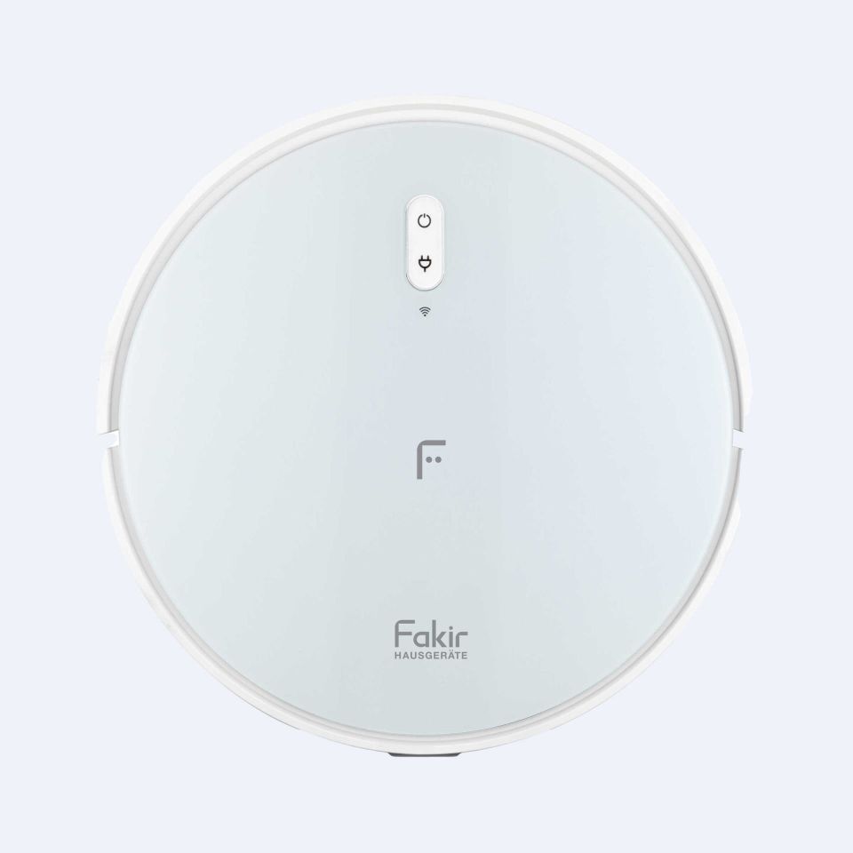 Fakir Robert RS 770 Akıllı Robot Süpürge, Islak ve Kuru, 4000 pA Emiş Gücü, Çoklu Haritalama
