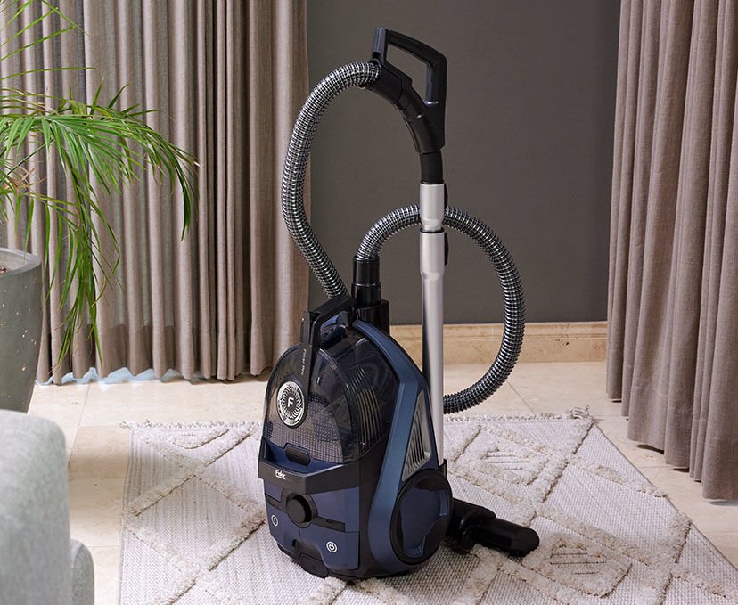 Fakir Filter Pro Toz Torbasız Elektrikli Süpürge Led Aydınlatmalı 4.5 L Greypurp