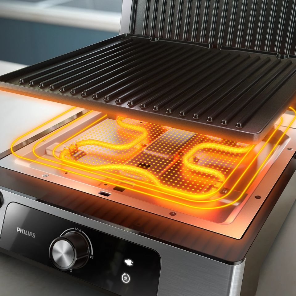 HD6301/90 5000 Serisi Temaslı Izgara Tost Makinesi