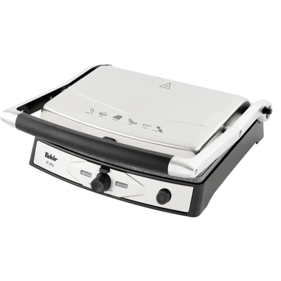 Fakir N Joy 2000W 6 Dilim Kapasiteli Tost Makinesi Inox