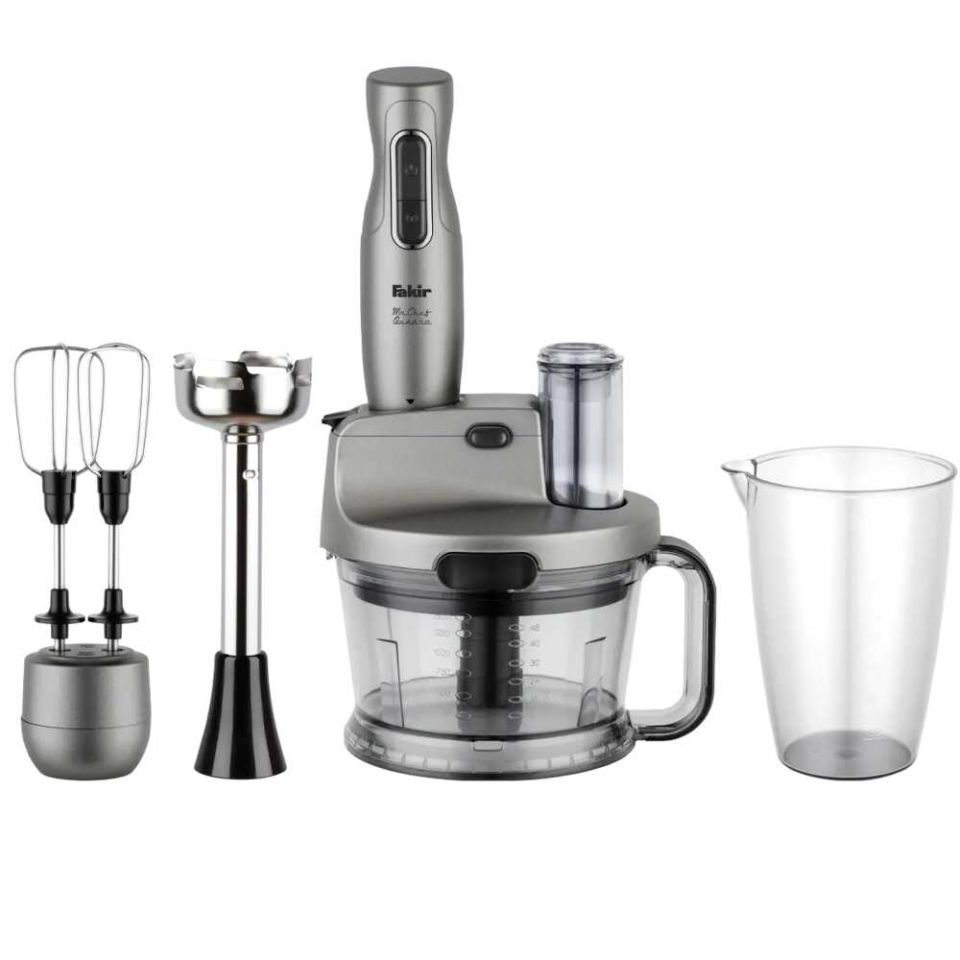 Fakir Mr. Chef Quadro Blender Set 1000W Silver Stone