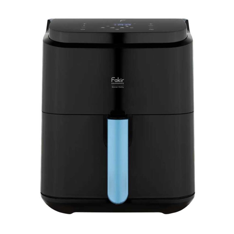 Fakir Glamair Chefry Airfryer 6 Pişirme Modu Dijital Kontrol Paneli 5 L Buz Çözme Siyah