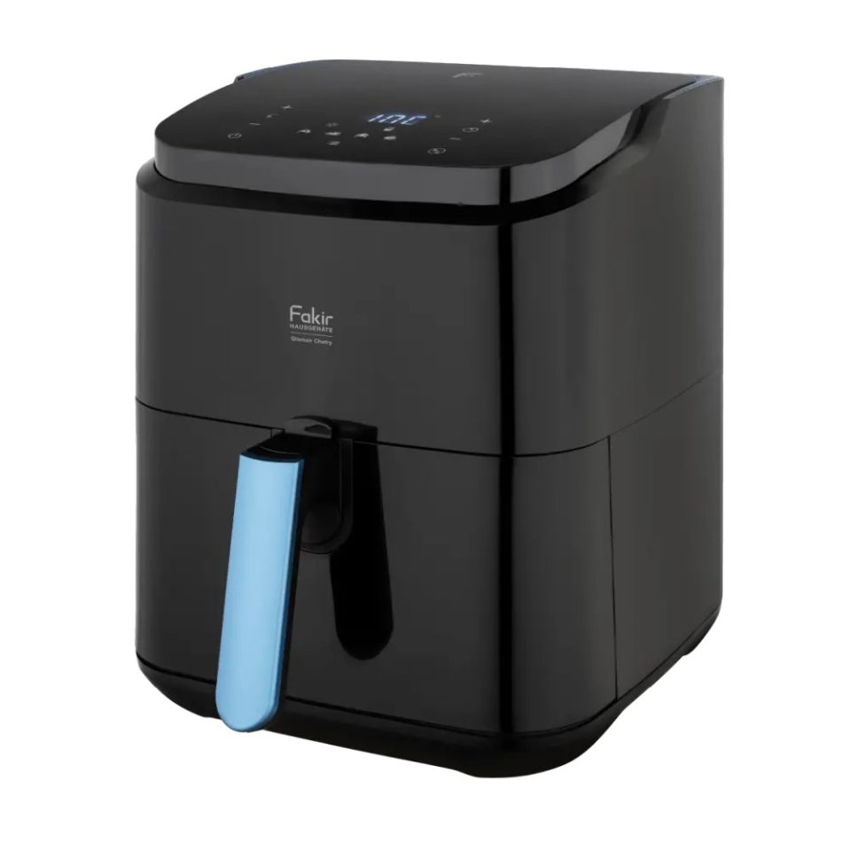 Fakir Glamair Chefry Airfryer 6 Pişirme Modu Dijital Kontrol Paneli 5 L Buz Çözme Siyah
