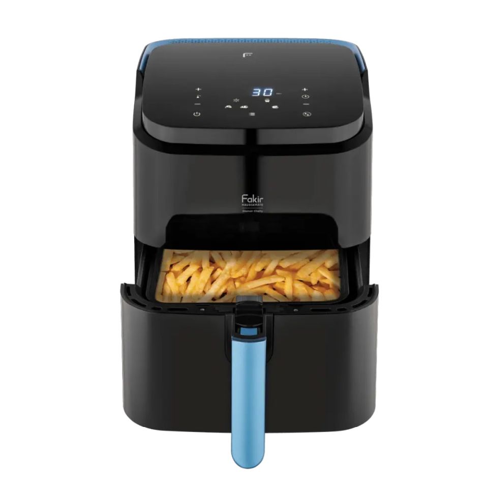 Fakir Glamair Chefry Airfryer 6 Pişirme Modu Dijital Kontrol Paneli 5 L Buz Çözme Siyah