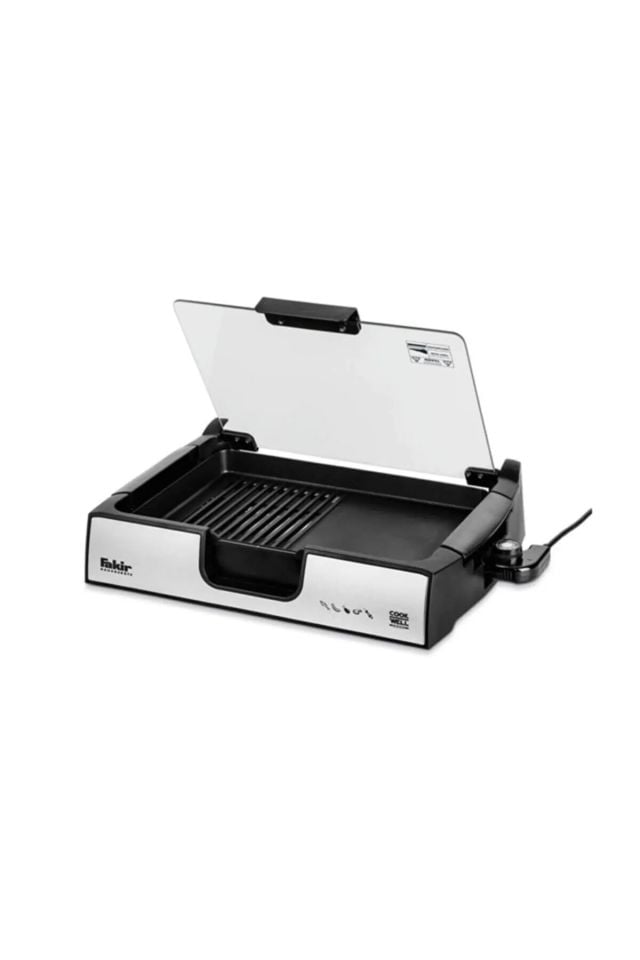 Fakir Cookwell 2000 W Cam Kapaklı Dumansız Elektrikli Izgara