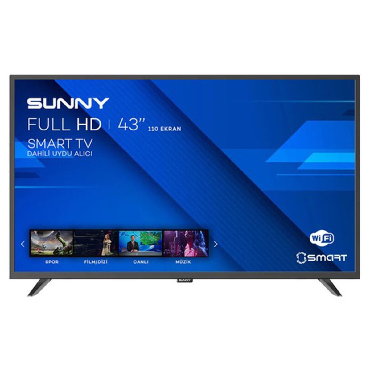 SN43DAL130216 43'' 109 Ekran Uydu Alıcılı Full HD Android Smart LED TV