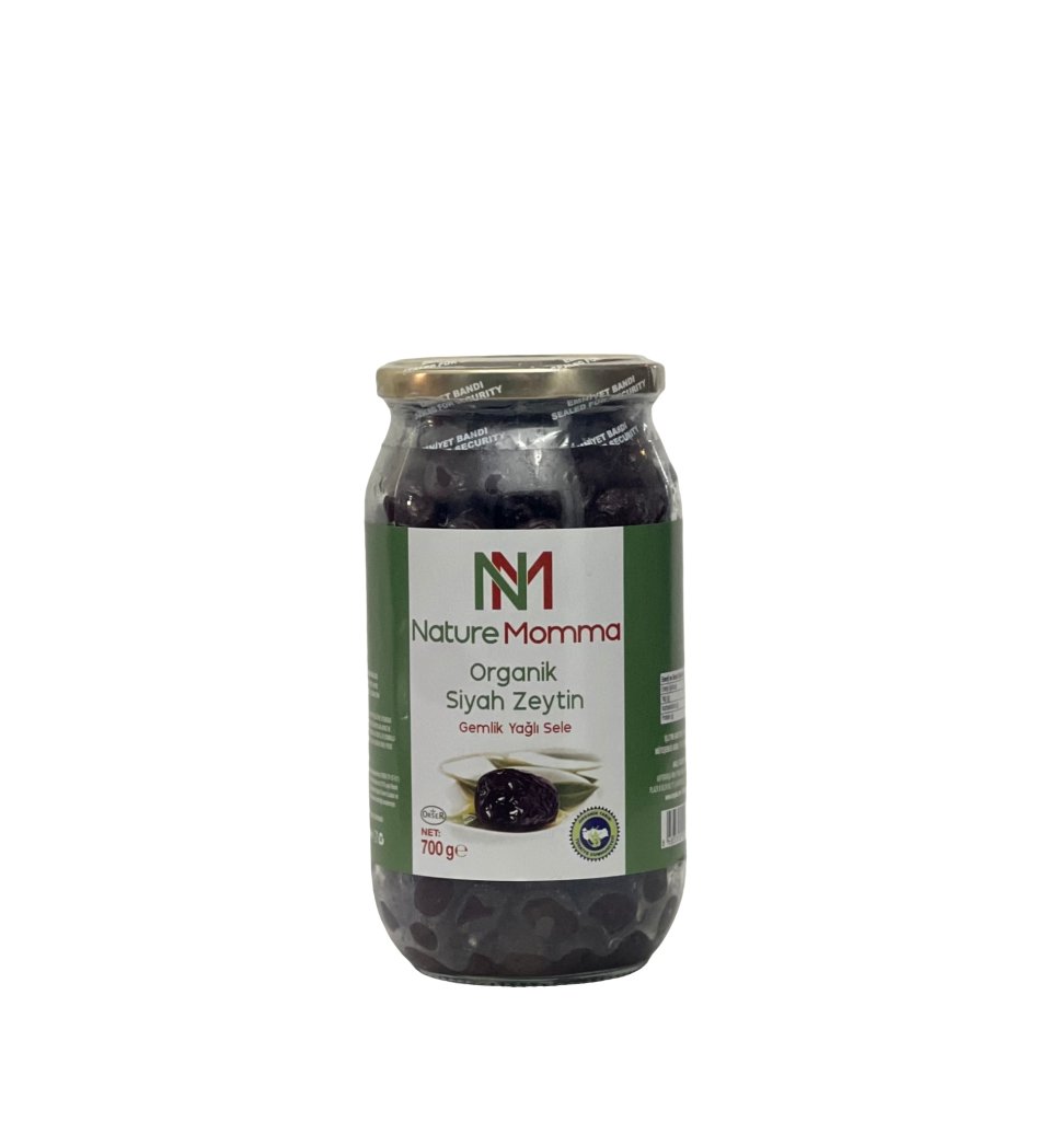 Organik Gemlik Yağlı Sele Zeytin 700gr