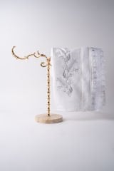 Traverten Mermer Gold Havluluk