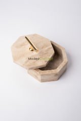 Traverten 8gen Kase Gold Kulp