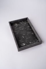 Siyah Mermer Düzenleyici 15x30cm