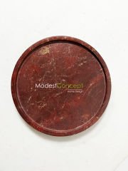 Kırmızı Mermer Tepsi 26cm Rosso Anatolia