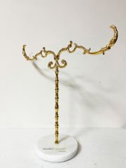 Beyaz Mermer Gold Havluluk Luxy