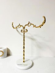 Beyaz Mermer Gold Havluluk Luxy