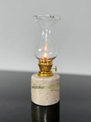 Dekoratif Mermer Gaz Lambası