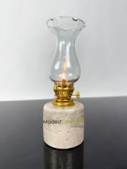 Dekoratif Mermer Gaz Lambası
