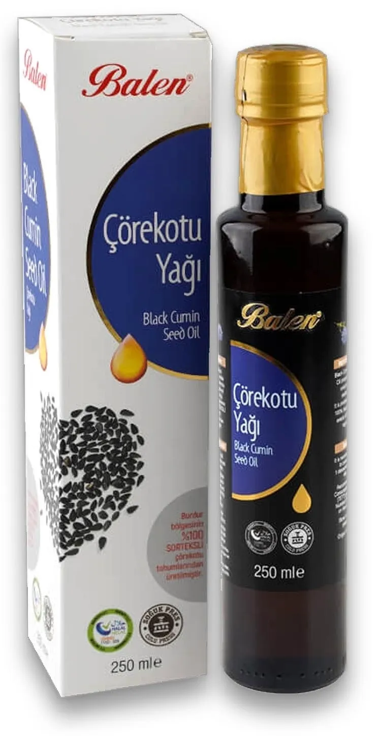 Balen Çörek Otu Yağı Soğuk Pres 250 ml.