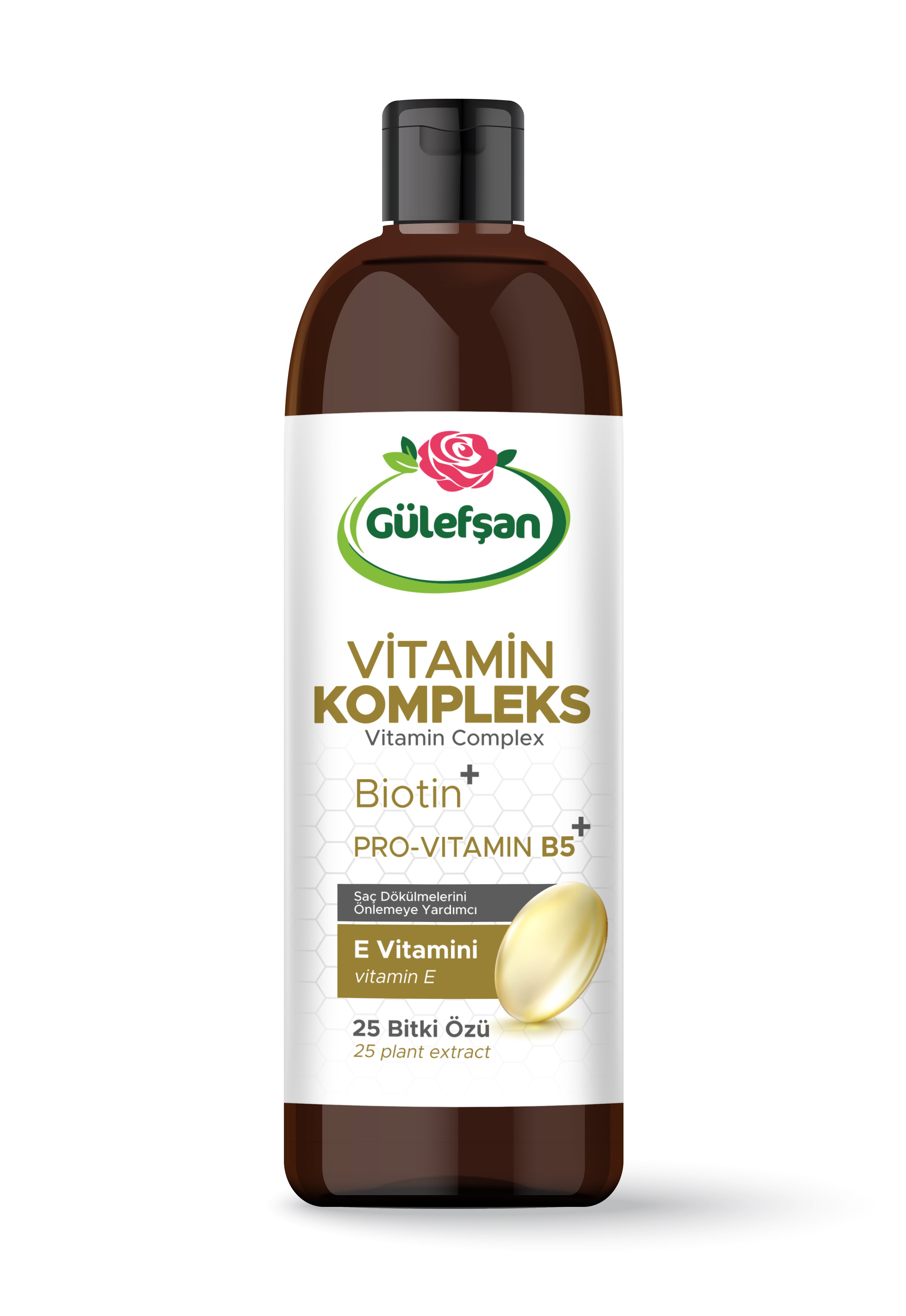 Gülefşan Bitkisel Vitamin Kompleks Şampuan  400 ml.