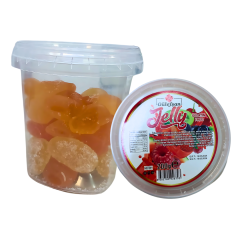 Gülefşan Jelly Bardak Yumuşak Şeker Doğal Jelatinsiz Boyasız 200 gr. (1 Adet)