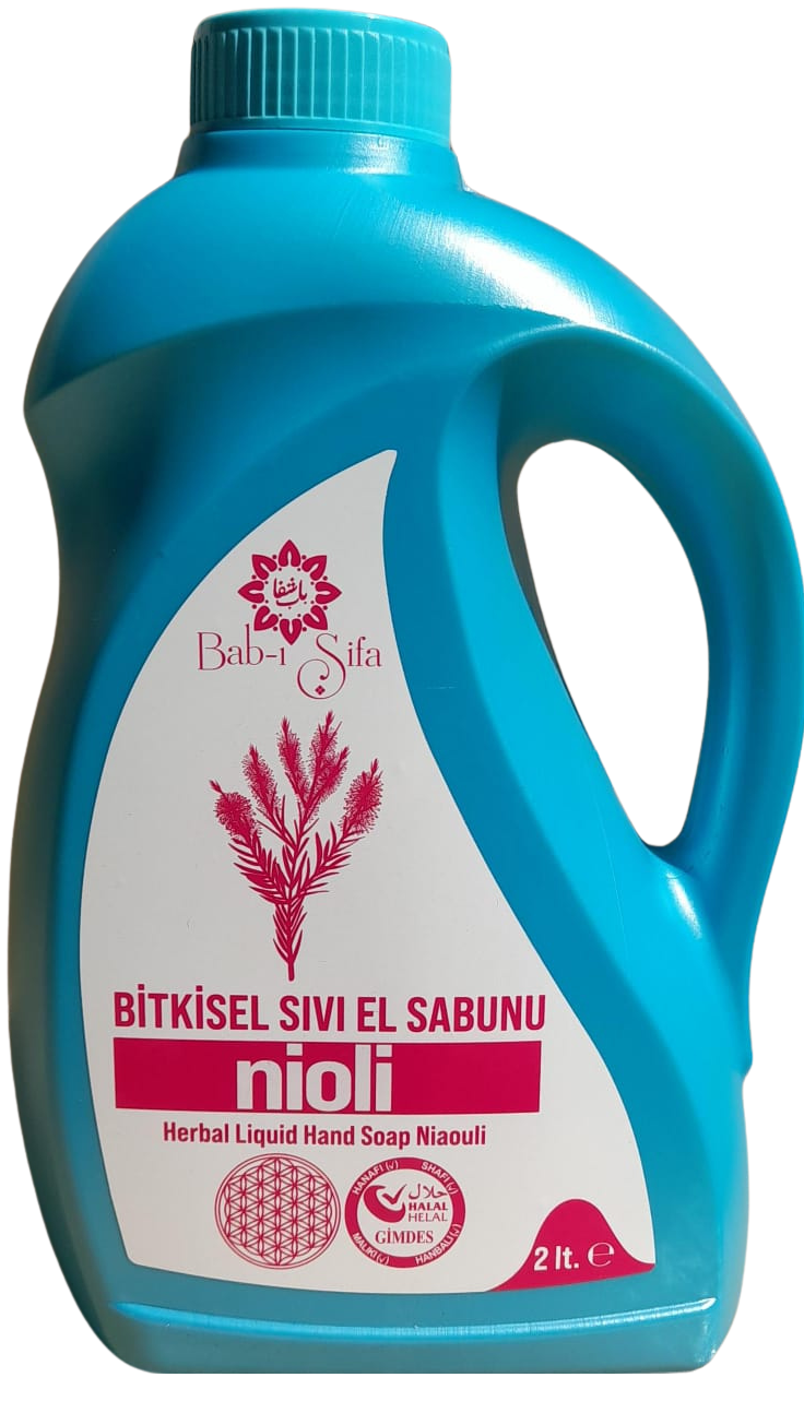 6 ADET Bab-ı Şifa Bitkisel Sıvı El Sabunu Nioli 2 lt.