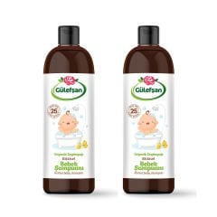 Gülefşan Bitkisel Organik Zeytinyağlı Bebek Şampuanı 400ml 2 Adet