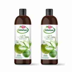 Gülefşan Kepekli Saçlar İçin Bitkisel Aloe Veralı Şampuan 400ml 2 Adet