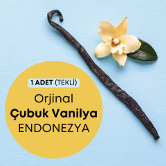 Orjinal Çubuk Vanilya Endonezya 1 Adet